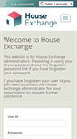 Mobile Screenshot of admin.houseexchange.org.uk